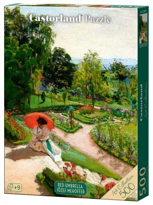 Castorland dėlionė Jozef Mehoffer Red Umbrella  Art Collection  500 det