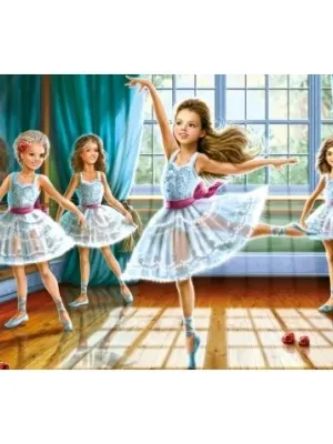 Castorland dėlionė LITTLE BALLERINAS 260 det.