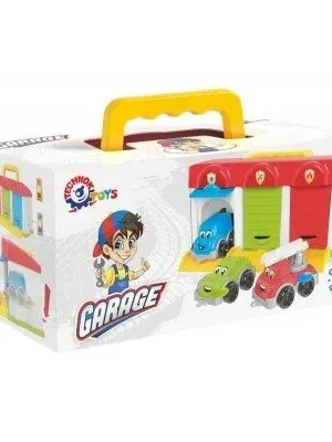 Technok garažas su mašinėlėmis 8416