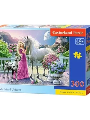 Castorland Dėlionė My Friend Unicorn 300 Det