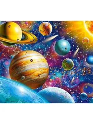 Castorland dėlionė Solar System Odyssey 1000 det.