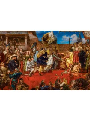 Castorland dėlionė ART kolekcija The Prussian Homage Jan Mtejka 4000 det.