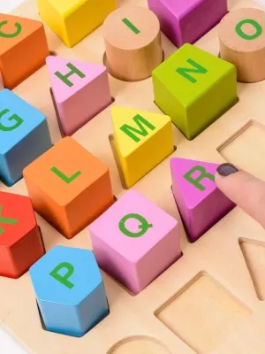 Lavinamasis žaislas Abėcėlė anglų kalba