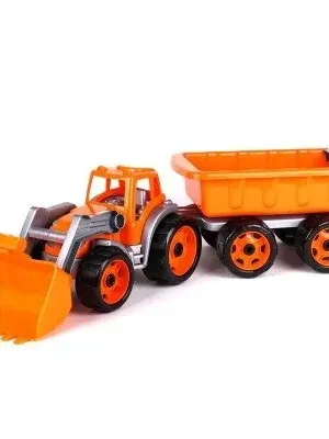 Technok traktorius su priekaba 60 cm