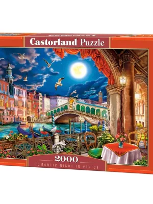 Castorland dėlionė Romantic Night in Venice  2000 det.