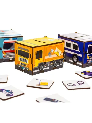 PuzzleOK rūšiuokliai Montessori Profesijos