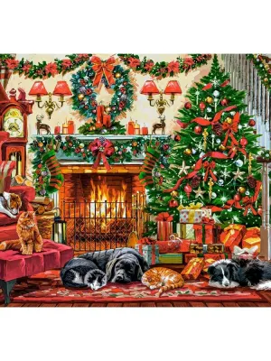 Castorland dėlionė Cozy Fireplace 500 det