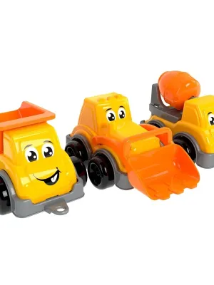 Technok mini statybos transporto rinkinys 3 vnt