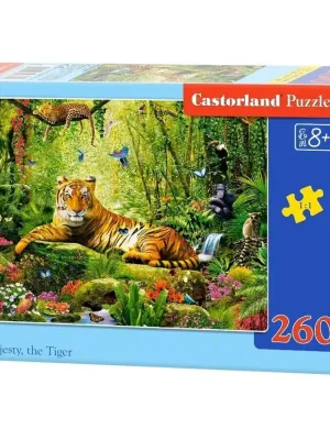 Castorland dėlionė His Majesty the Tiger 260 det.