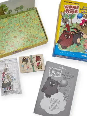 Stalo žaidimas MIKĖ PUKUOTUKAS. KUR MANO BALIONAS?