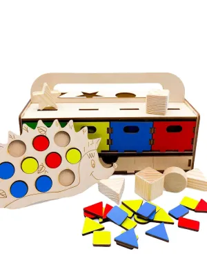 Lavinamasis rinkinys Stebuklinga skrynelė ir Segeno lentelės