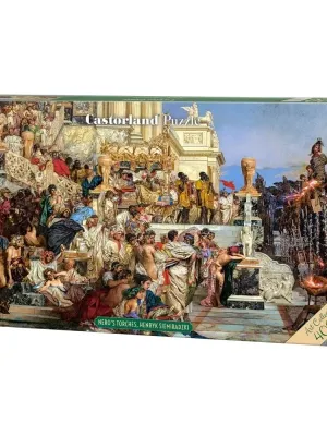 Castorland dėlionė ART kolekcija Nero's Torches, Henryk Siemiradzki 4000 det.