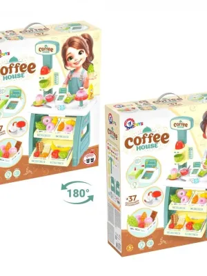 Technok žaislinė kavinės vitrina