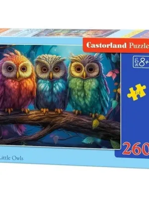Castorland dėlionė Three Little Owls 260 det.