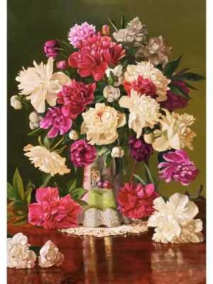 Castorland dėlionė Beautiful Pheonies 500 det