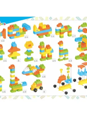 Technok konstruktorius lagamine 90 detalių 6085