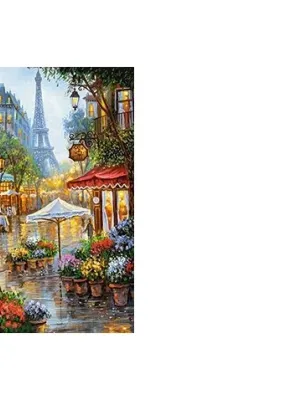 Castorland dėllionė Spring Flowers, Paris  1000 det.
