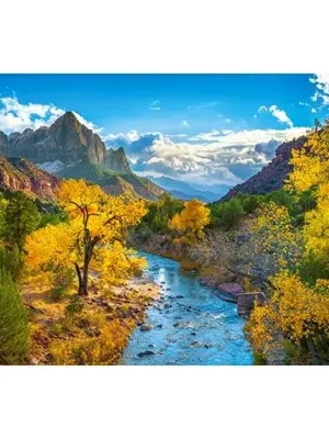 Castorland dėlionė Autumn in Zion National Park, USA 3000 det.