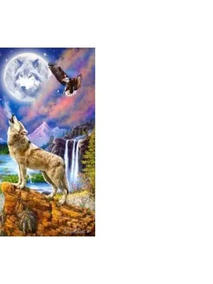 Castorland dėlionė WOLF'S NIGHT 1500 det.