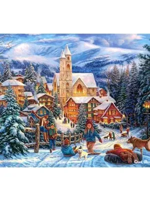 Castorland dėlionė Sledding To Town 300 det.