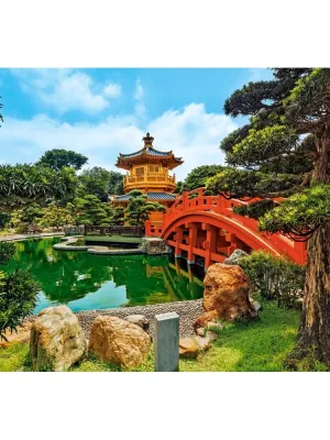 Castorland dėlionė Nan Lian Garden, Hongkong 1000 det.