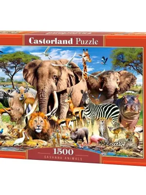 Castorland dėlionė Savanna Animals 1500 det.