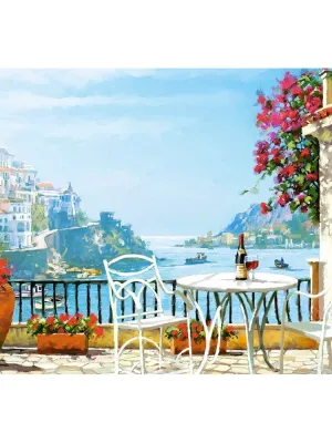 Castorland dėlionė Mediterranean Wine for Two 1000 det.