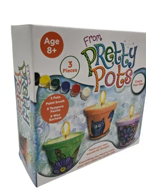 Žvakių su žvakidėmis gamybos ir dekoravimo rinkinys 579038