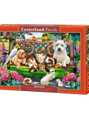 Castorland dėllionė PETS IN THE PARK 1000 det.