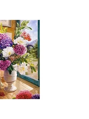 Castorland dėllionė STILL LIFE WITH HYDRANGEAS 1000 det.