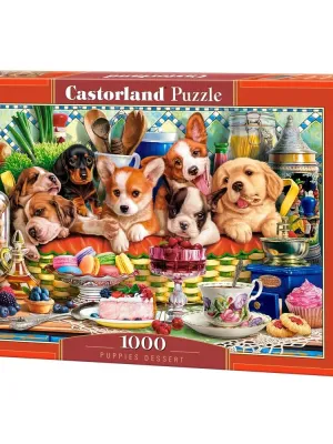 Castorland dėlionė Puppies Dessert 1000 det.