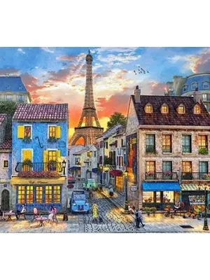 Castorland dėlionė Streets of Paris  500 det.