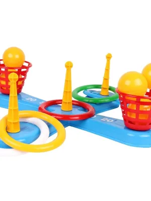 Technok žaidimas Užmesk žiedą su kamuoliukais 46.5 cm