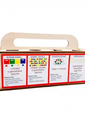 Master Wood medinis žaidimas Stebuklinga skrynelė