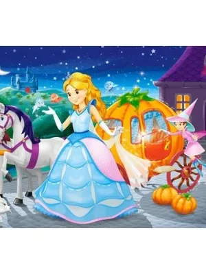 Castorland dėlionės  Cinderella 60 det.