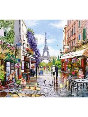 Castorland dėlionė Flowering Paris  3000 det.