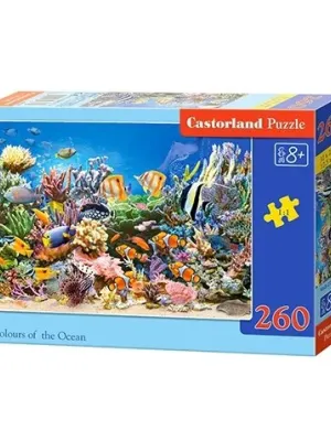 Castorland dėlionė  COLOURS OF THE OCEAN 260 det.