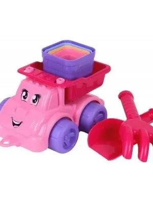 Technok smėlio rinkinys su savivartis 21 cm