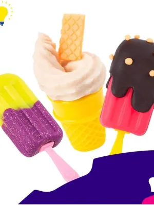 Genio Kids modelino rinkinys Ledainė