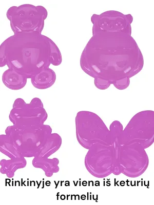 Technok Smėlio žaislų rinkinys, 6 priedai