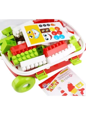 Technok kalėdinis konstruktorius lagamine 87 detalių 8805