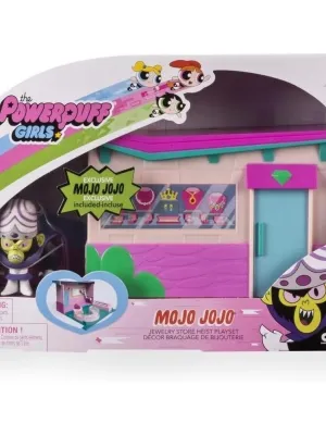 POWER PUFF GIRLS žaidimo rinkinys mini (pažeista pakuotė)