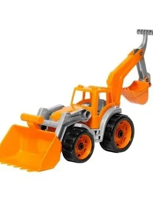 Technok traktorius su dviem kaušais 50 cm