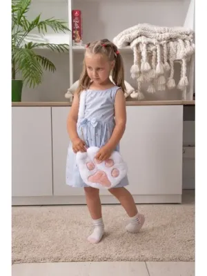 Fancy minkštas vaikiškas  rankinukas Pėdutė 27 cm