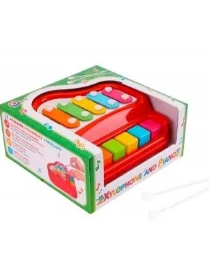 Technok pianinas - kslilofonas (metalofonas) 21 cm