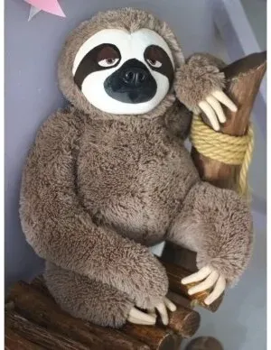 Fancy minkštas žaislas tinginys Braunis 57 cm