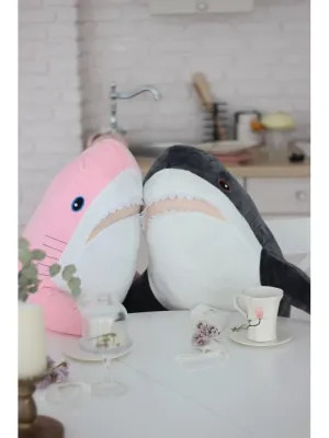 Fancy minkštas ryklys rožinis 98 cm