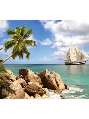 Castorland dėllionė SAILING IN PARADISE 1500 det.