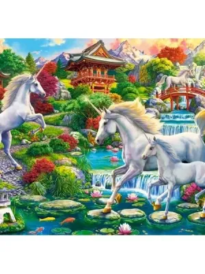 Castorland dėlionė Unicorn Garden 260 det.