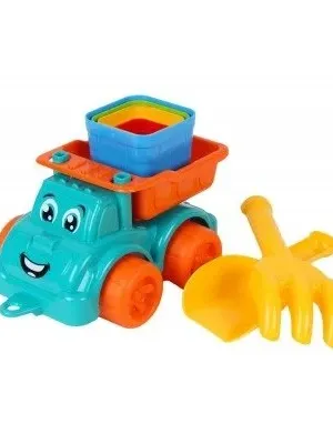 Technok smėlio rinkinys su savivartis 21 cm